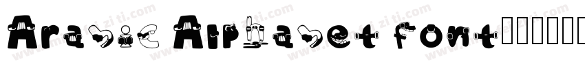 Arabic Alphabet font字体转换
